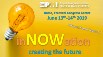 inNOWation Conference @ PMI Central Italy on June 13+14, 2019