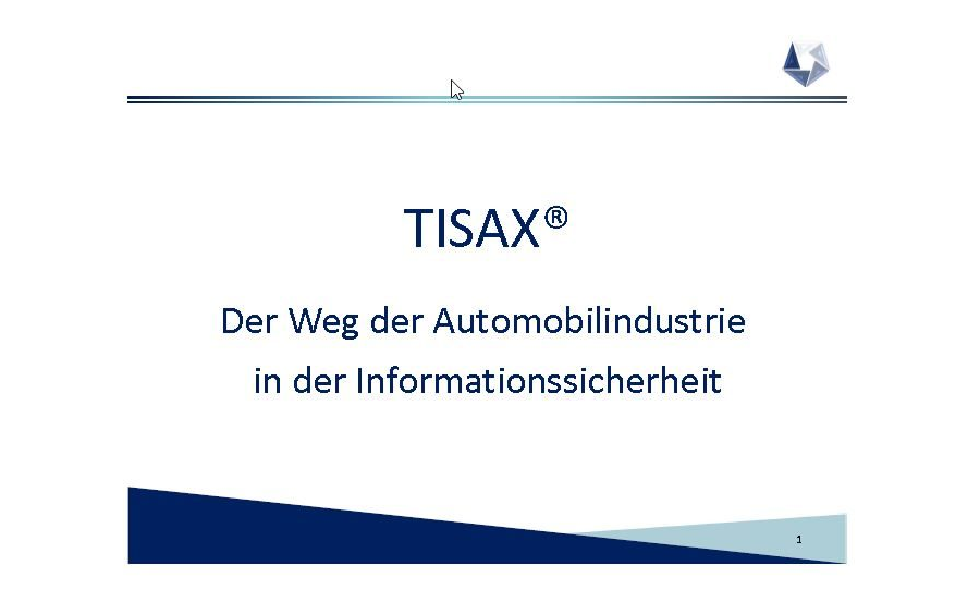 2021-06-23 - Der Weg der Automobilindustrie in der Informationssicherheit - Thomas Aberger