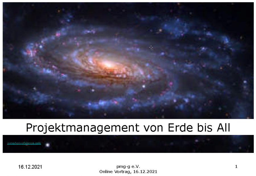 2021-12-16 - Projekt Management von Erde bis All - Susanne Kreft