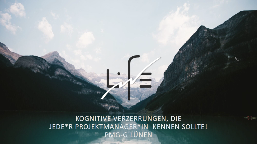 2022-09-19 - Forum: Kognitive Verzerrungen, die jede*r Projektmanager*in kennen sollte - Hermann Ladner