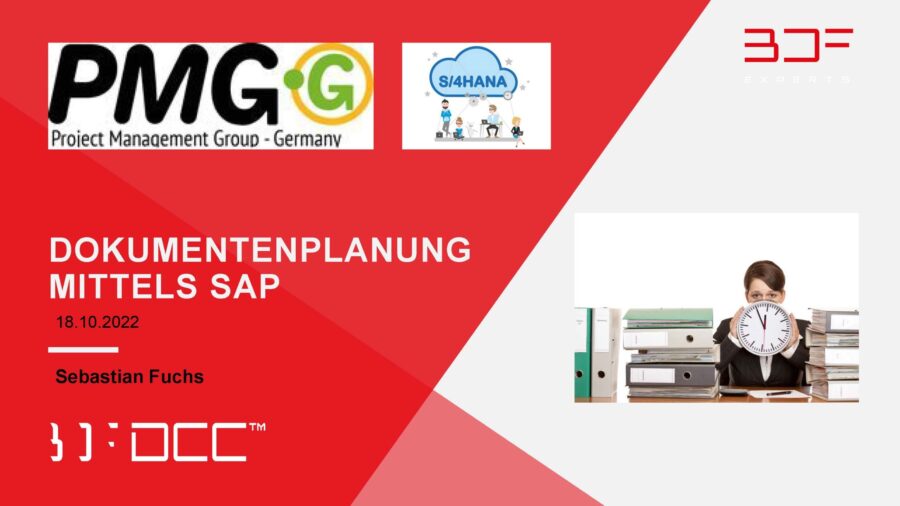 2022-10-18 - Webinar: Dokumentenplanung mittels SAP - Sebastian Fuchs